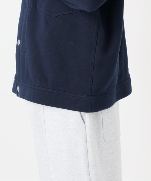 【LOOPWHEELER for LOWERCASE × POGGYTHEMAN】別注 スウェット トラッカージャケット LOOPWHEELER LOWERCASE POGGYTHEMAN ループウィラー