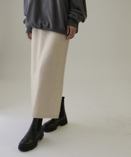 【セットアップ対応】フォックス混ラメニットタイトスカート U1693205175(12870円)