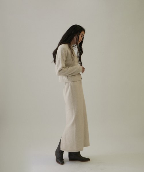 【セットアップ対応】フォックス混ラメニットタイトスカート U1693205175(12870円)