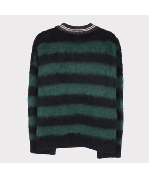 ASCLO(エジュクロ)/ASCLO(エジュクロ)3 TAP Mohair Border Rugby Knit/img21