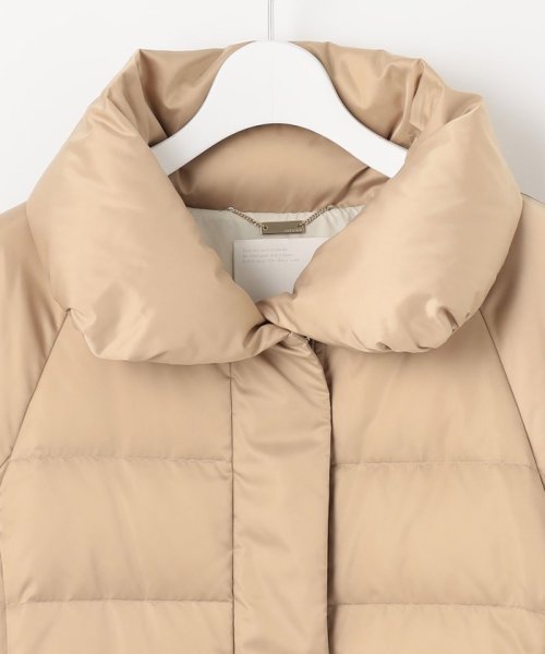 【撥水加工・洗える】ブライトダウンテントライン ダウンコート 