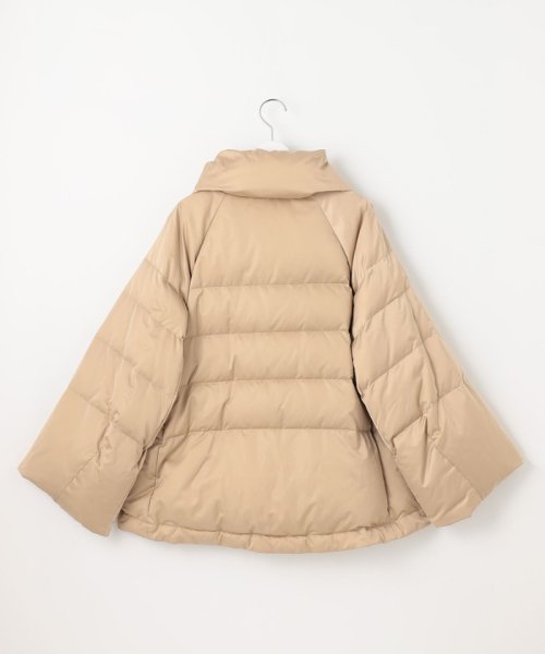 【撥水加工・洗える】ブライトダウンテントライン ダウンコート 