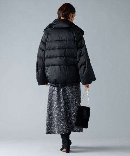 【撥水加工・洗える】ブライトダウンテントライン ダウンコート 