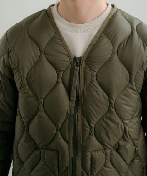 ITEMS URBANRESEARCH(アイテムズアーバンリサーチ（メンズ）)/TAION　MILITARY Wzip V－NECK DOWN JACKET/img17