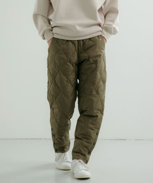 ITEMS URBANRESEARCH(アイテムズアーバンリサーチ（メンズ）)/TAION　BUTTON PARACHUTE DOWN PANTS/img01