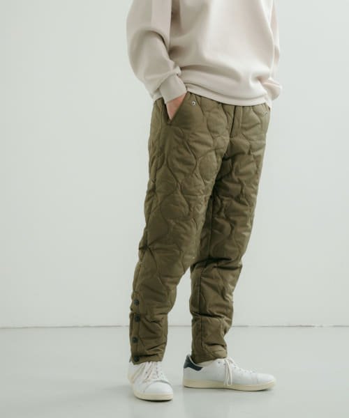 ITEMS URBANRESEARCH(アイテムズアーバンリサーチ（メンズ）)/TAION　BUTTON PARACHUTE DOWN PANTS/img02