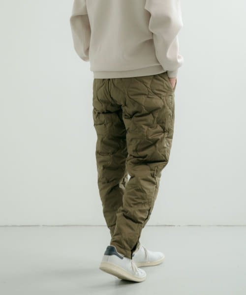 ITEMS URBANRESEARCH(アイテムズアーバンリサーチ（メンズ）)/TAION　BUTTON PARACHUTE DOWN PANTS/img04