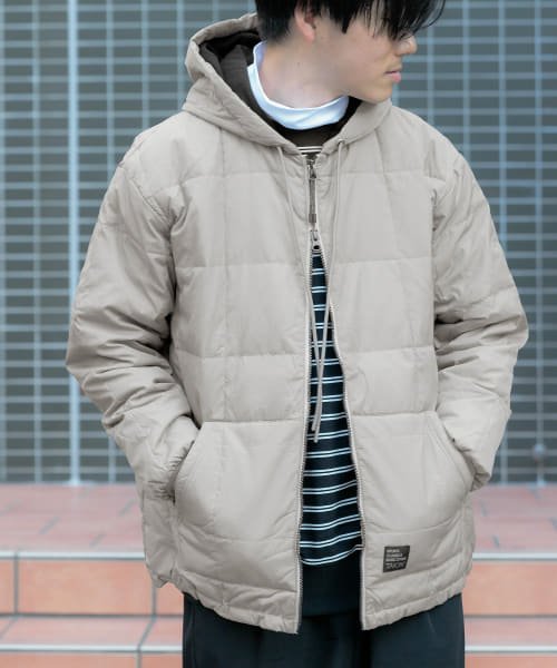 ITEMS URBANRESEARCH(アイテムズアーバンリサーチ（メンズ）)/TAION　SC FRONT ZIP DOWN HOODIE/img10