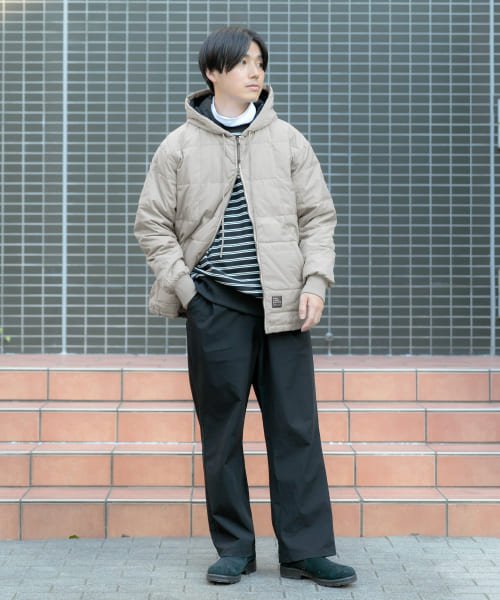 ITEMS URBANRESEARCH(アイテムズアーバンリサーチ（メンズ）)/TAION　SC FRONT ZIP DOWN HOODIE/img13