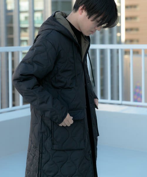 ITEMS URBANRESEARCH(アイテムズアーバンリサーチ（メンズ）)/TAION　MILITARY HOOD DOWN COAT/img04