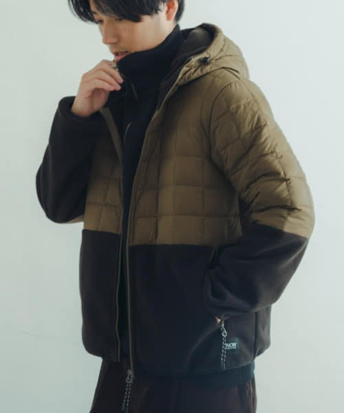 ITEMS URBANRESEARCH(アイテムズアーバンリサーチ（メンズ）)/TAION　FREECE+DOWN HOOD JACKET/img11