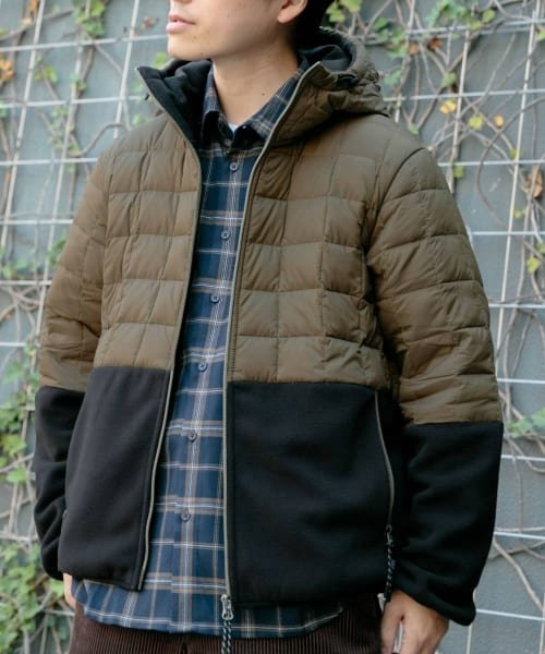 ITEMS URBANRESEARCH(アイテムズアーバンリサーチ（メンズ）)/TAION　FREECE+DOWN HOOD JACKET/img12