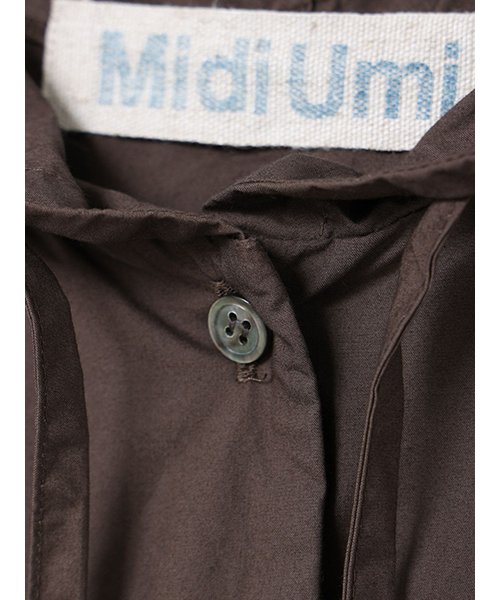 MidiUmi(ミディウミ)/MidiUmi フード付きショートシャツ/img09