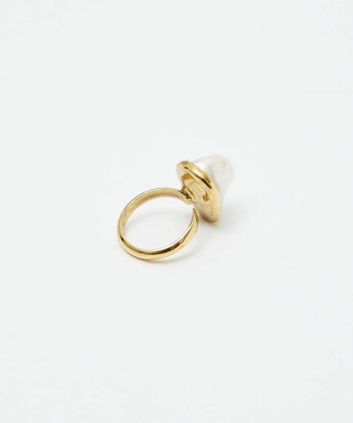 qualite(qualite)/【ADER.bijoux】パールオープンリング/img03