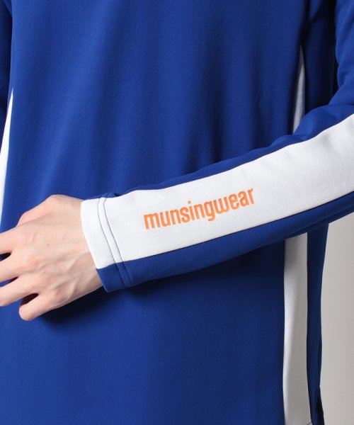 Munsingwear(マンシングウェア)/【ENVOY】HEATNAVIポンチ袖ライン切替長袖シャツ【アウトレット】/img04