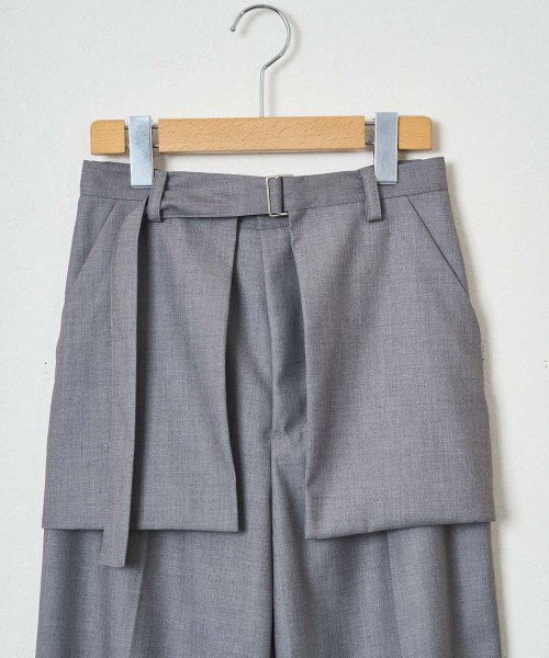 【Audrey and John Wad】ラップポケット付きツイルパンツ パンツ X1487496023(11440円)