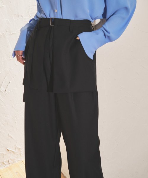 【Audrey and John Wad】ラップポケット付きツイルパンツ パンツ X1487496023(11440円)