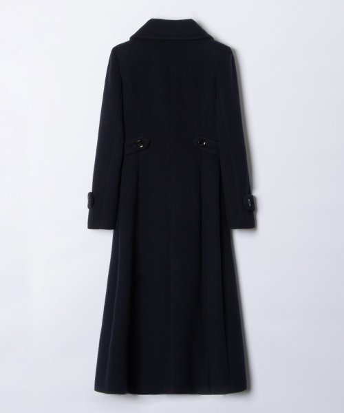 【LOULOU WILLOUGHBY】ダブルビーバーロングコート 