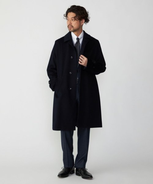 SHIPS MEN(シップス　メン)/SHIPS: LORO PIANA FABRIC ストーム システム バルマカン コート/img53