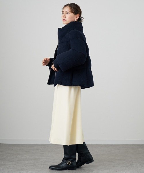 ストレッチボタニーベルトバックル スカート model 着用サイズ なし