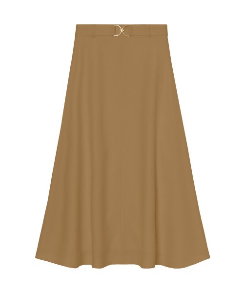 ストレッチボタニーベルトバックル スカート model 着用サイズ なし