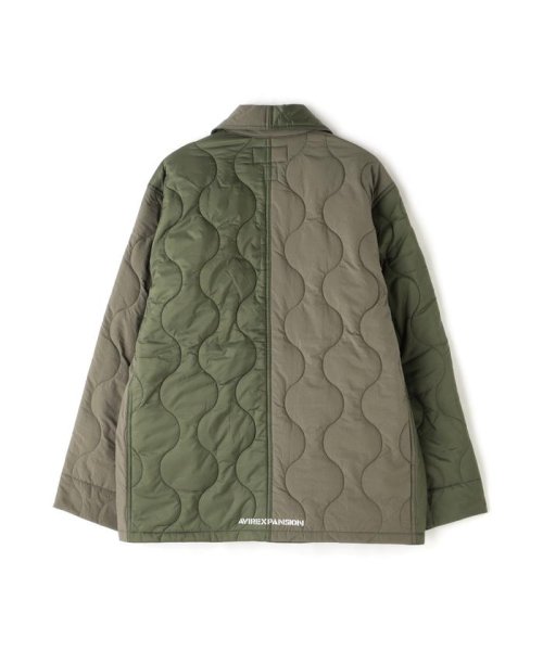 AVIREX(AVIREX)/《AVIREX × EXPANSION》2TONE QUILTE COVER JACKET/img16
