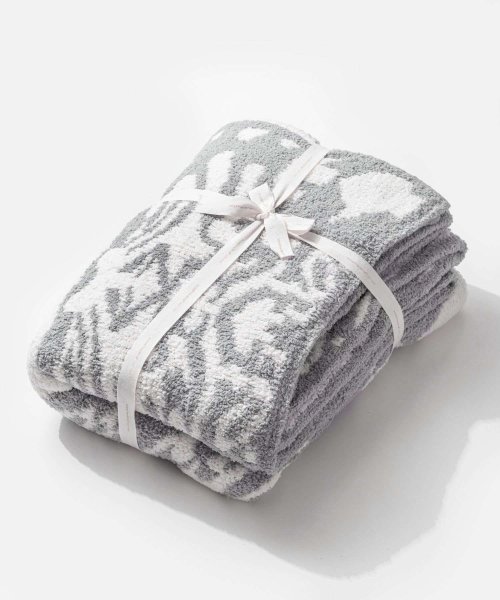 カシウエア Kashwere THCH DSK01 ブランケット THROW DAMASK メンズ レディース インテリア ダマスク スローケット ひざ掛け T CR ME メンズ インテリア MALT WHITE レディース BLUE NAVY BLACK 生活雑貨