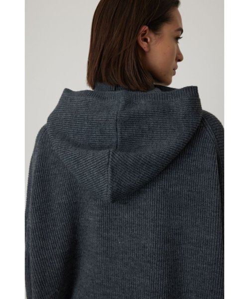 RIM.ARK(リムアーク)/Hood over knit tunic/img08
