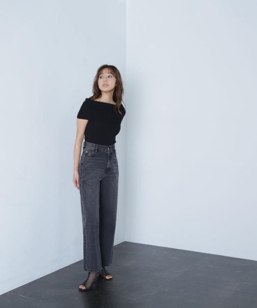 NATURAL BEAUTY BASIC(ナチュラルビューティーベーシック)/ワイドストレートデニムパンツ　24SS/img08