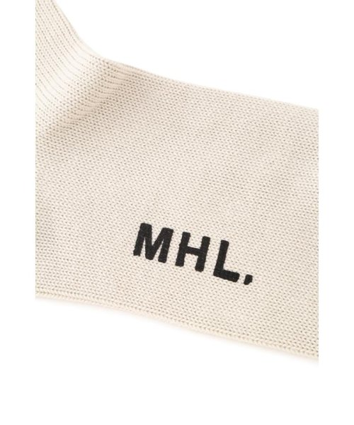 MHL.(エムエイチエル)/THIN STRIPE COTTON SOCKS/img05