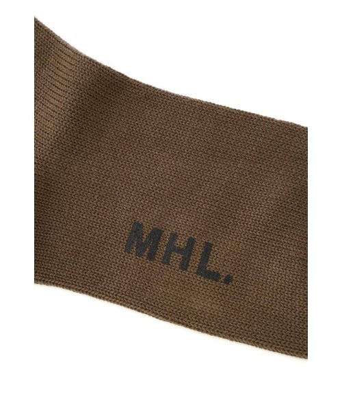 MHL.(エムエイチエル)/THIN STRIPE COTTON SOCKS/img06