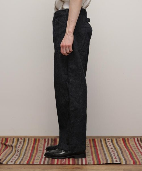 Schott(ショット)/JAPAN NEP DENIM BAKER PANTS/ジャパン ネップデニム ベイカー パンツ/img04