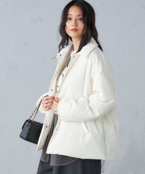 〈手洗い可能〉中綿 コーチ ジャケット ◇ 