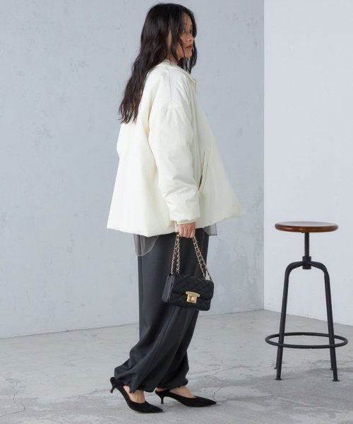 〈手洗い可能〉中綿 コーチ ジャケット ◇ 