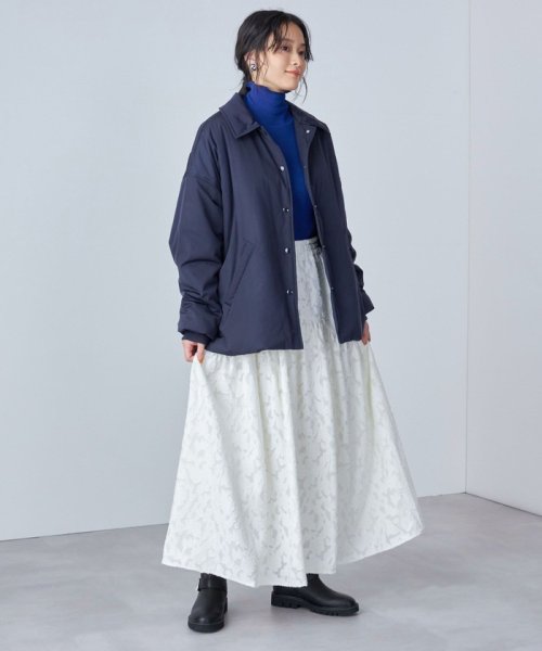 〈手洗い可能〉中綿 コーチ ジャケット ◇ 