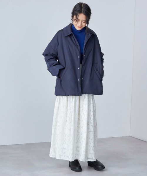 〈手洗い可能〉中綿 コーチ ジャケット ◇ 