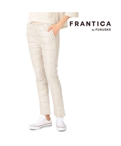 FRANTICAcloset(フランティカクローゼット)/福助 公式 パンツ アウター 10分丈  FRANTICA 無地 L09－2301/img01