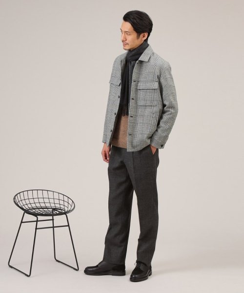 【尾州】シェットランドウール CPO ブルゾン 