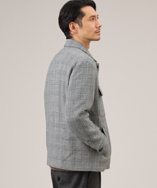 【尾州】シェットランドウール CPO ブルゾン 