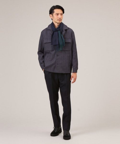 【尾州】シェットランドウール CPO ブルゾン 