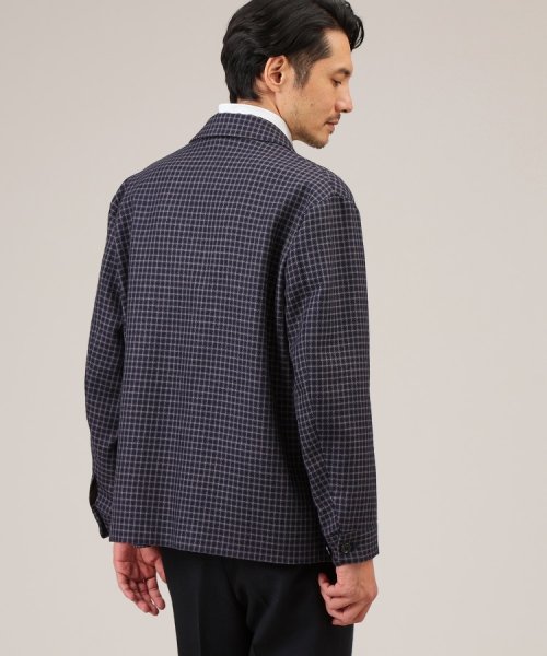 【尾州】シェットランドウール CPO ブルゾン 