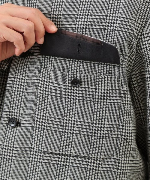 【尾州】シェットランドウール CPO ブルゾン 