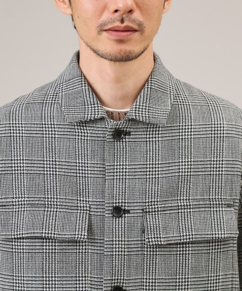 【尾州】シェットランドウール CPO ブルゾン 