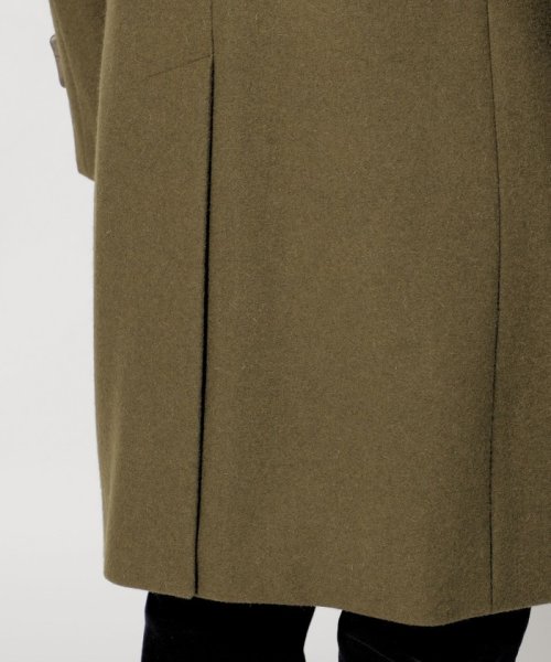 メルトンステンカラーコート 