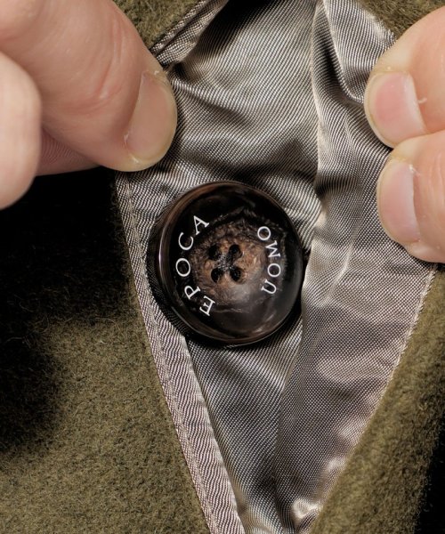 メルトンステンカラーコート 