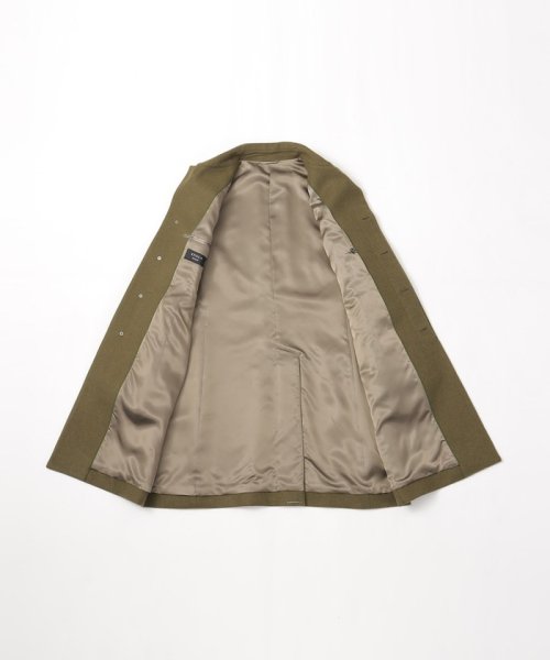 メルトンステンカラーコート 