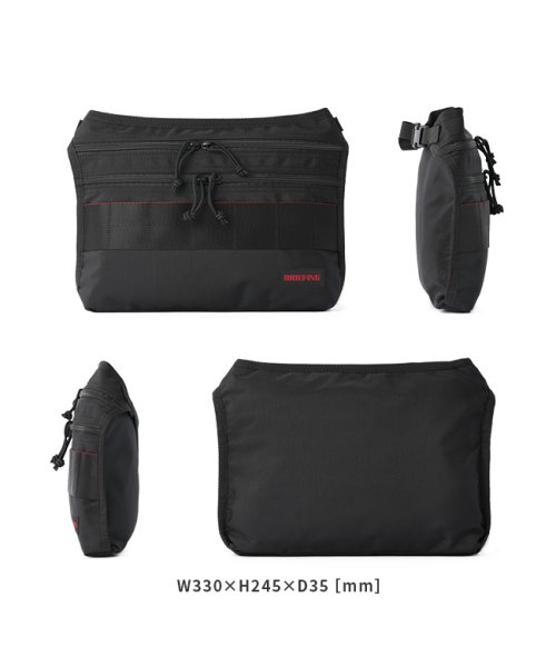 ブリーフィング バッグ サコッシュ ショルダーバッグ メンズ レディース モジュールウェア 大きめ 軽量 BRIEFING BRA233L30 ｜約