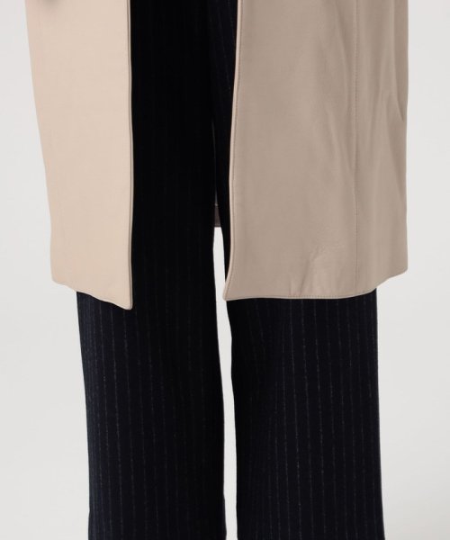 CINQUANTA ノーカラー ジャケットコート チンクワンタ