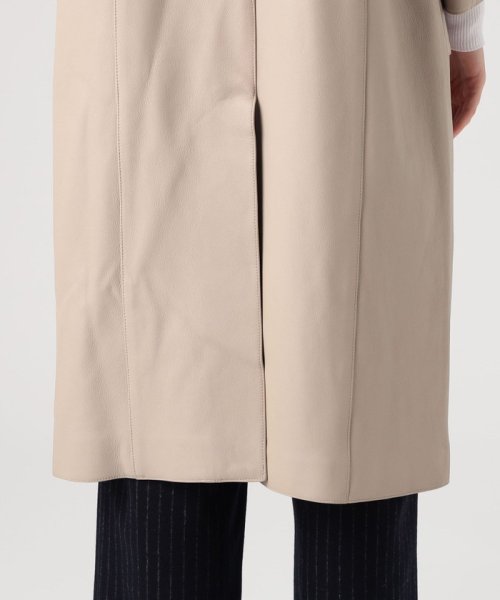 CINQUANTA ノーカラー ジャケットコート チンクワンタ