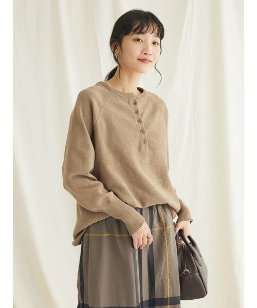 CRAFT STANDARD BOUTIQUE(クラフトスタンダードブティック)/7Gモールニット ヘンリーPO L/S/img27